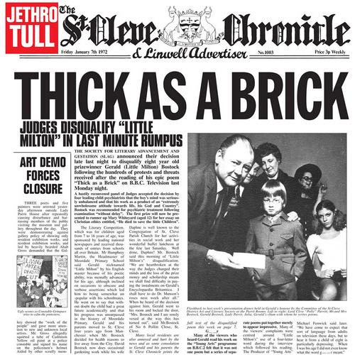 Thick As a Brick - Vinyl LP 180 Gram