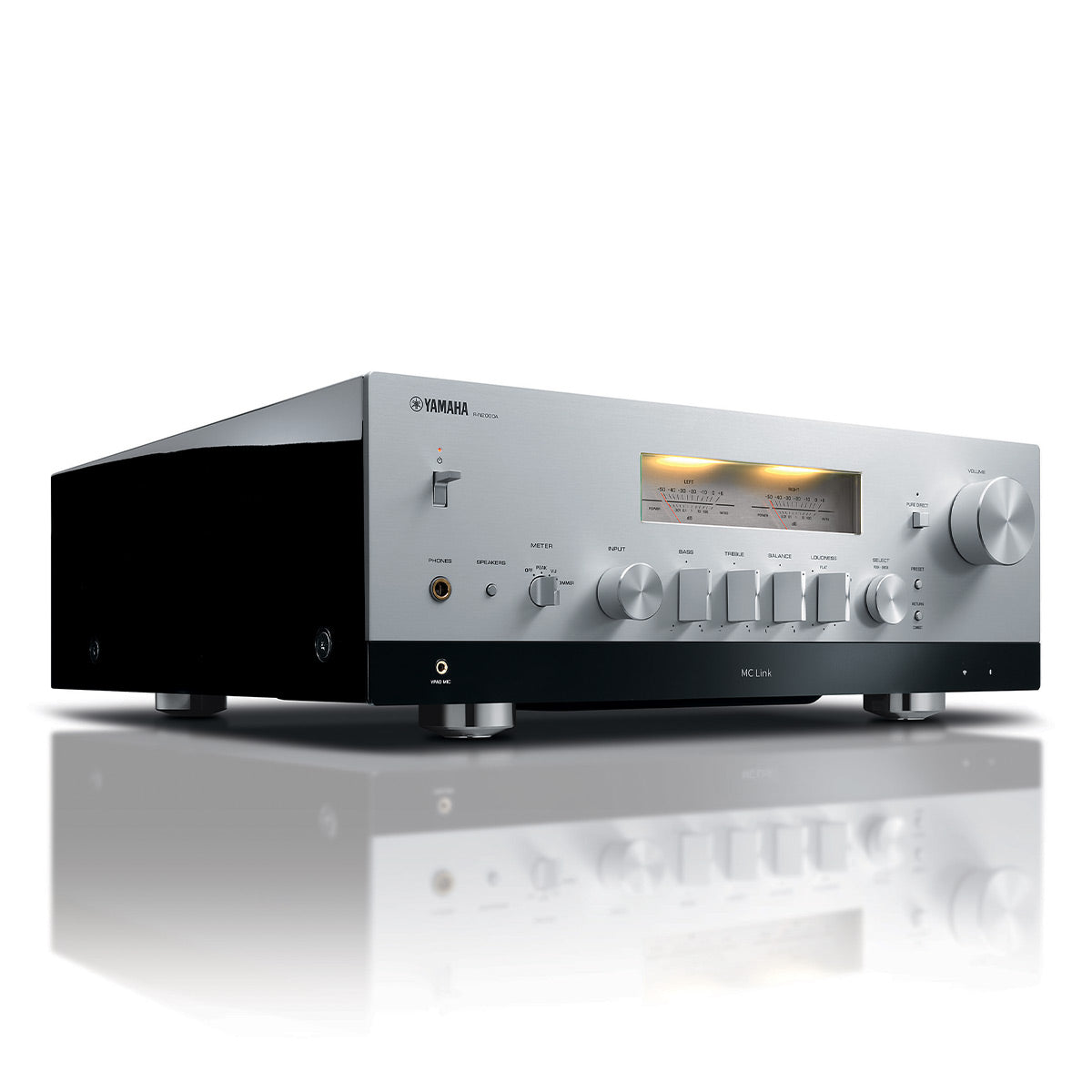 Yamaha R-N2000A Network Receiver Bundle with AudioQuest Sky 3m HDMI (Silver)