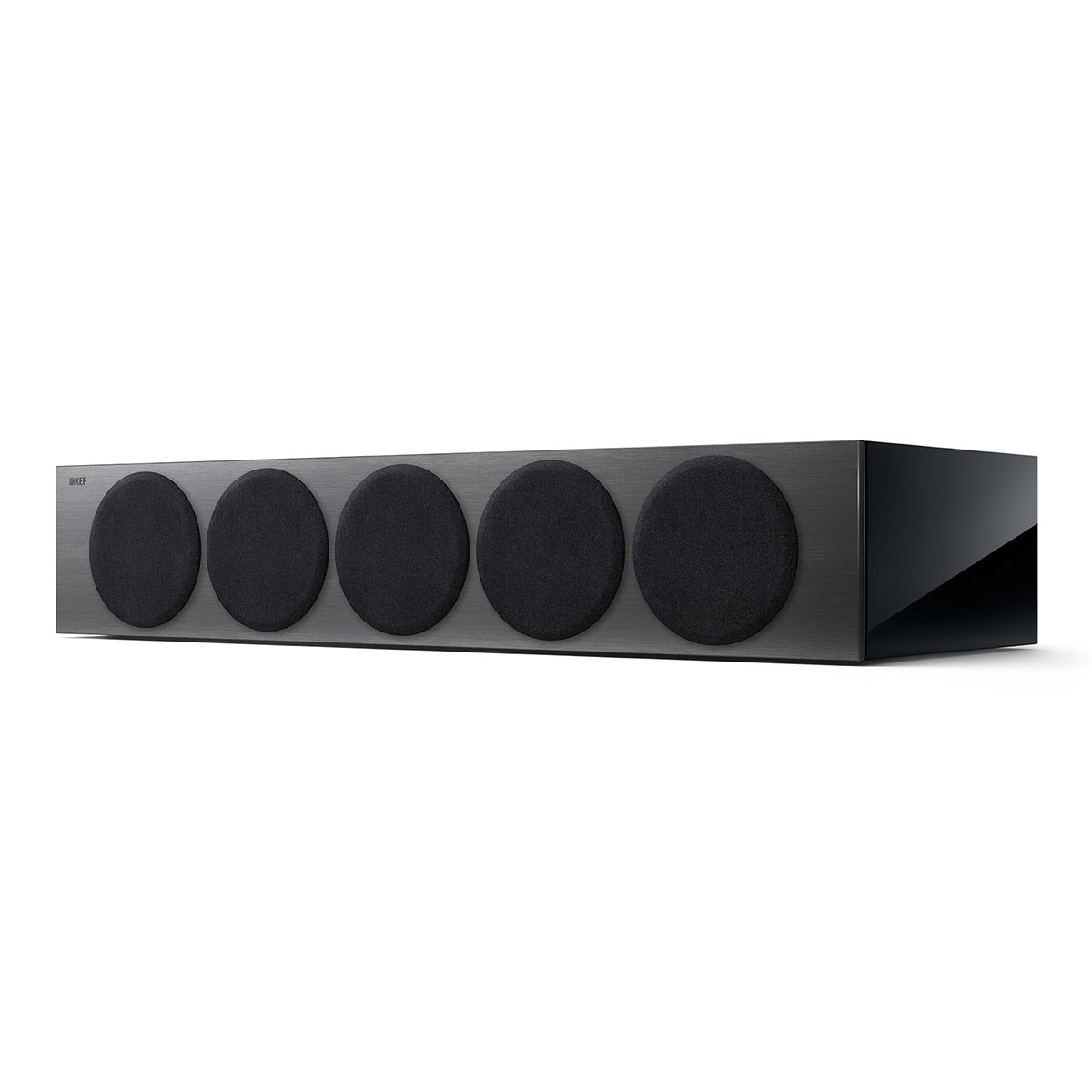 KEF Reference 4 Meta Center Channel Speaker (High-Gloss Black/Grey)