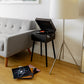 Victrola Liberty Bluetooth Record Player Stand with 3-Speed Turntable (Espresso)