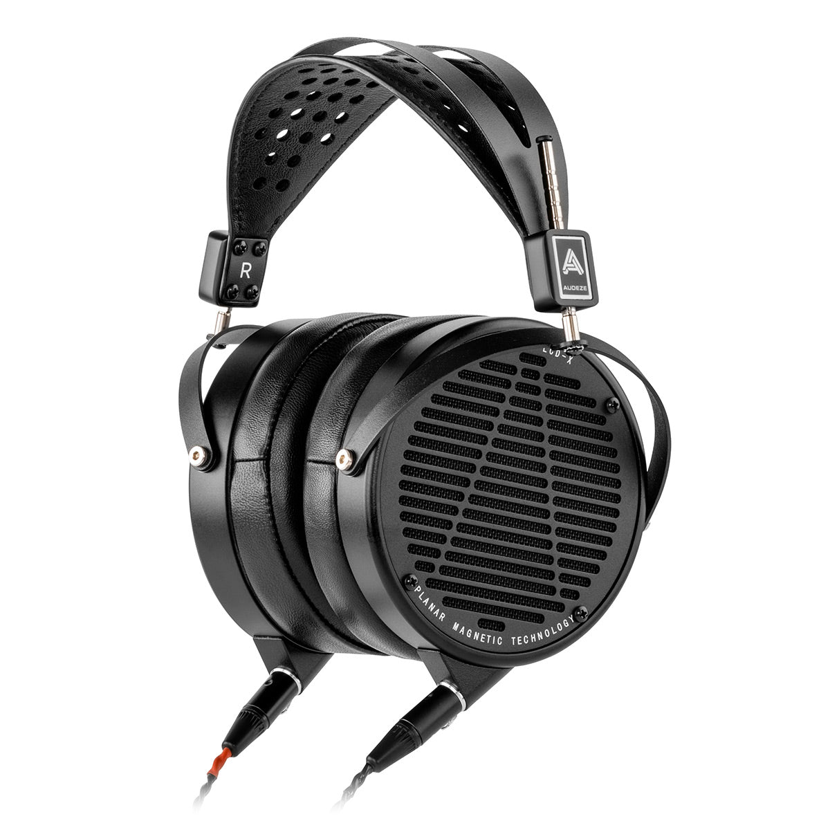 Audeze LCD-X Planar Magnetic Over-Ear Headphones with Carrying Case (Black, Leather-Free)