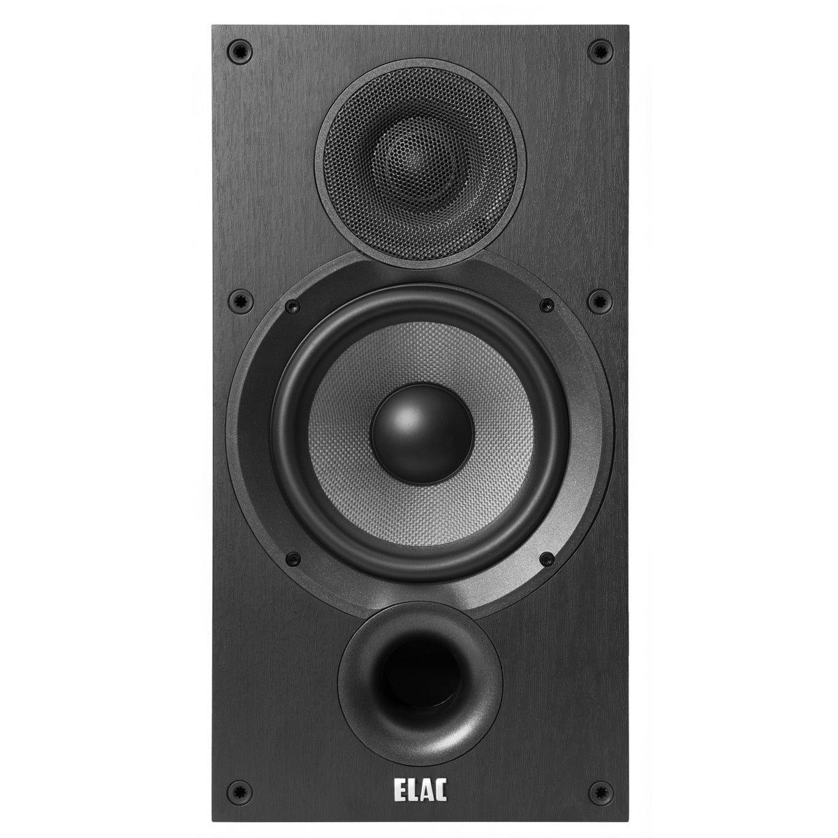 ELAC DB62 Debut 2.0 Bookshelf Speakers - Pair (Black Ash Vinyl)