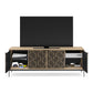 BDI Elements 8709 Weave Media Cabinet with Console Base (Washed Oak)