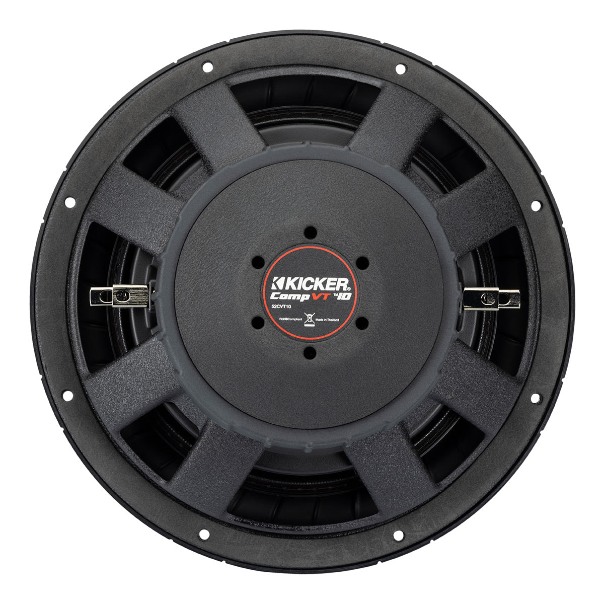 Kicker 52CVT104 10" CompVT Slim 4-Ohm Subwoofer