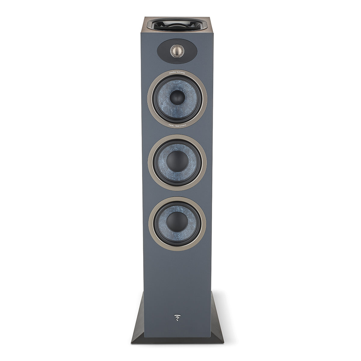 Focal Theva No.3-D 3-Way Bass-Reflex Floorstanding Loudspeakers with 5" Full-Range Up-Firing Drivers - Pair (Dark Wood)