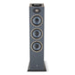 Focal Theva No.3-D 3-Way Bass-Reflex Floorstanding Loudspeakers with 5" Full-Range Up-Firing Drivers - Pair (Dark Wood)