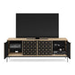 BDI Elements 8709 Constellation Media Cabinet with Console Base (Washed Oak)
