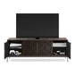 BDI Elements 8709 Weave Media Cabinet with Console Base (Toasted Oak)