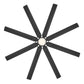 Modern Forms Renegade Smart Ceiling Fan - 66" (Matte Black)