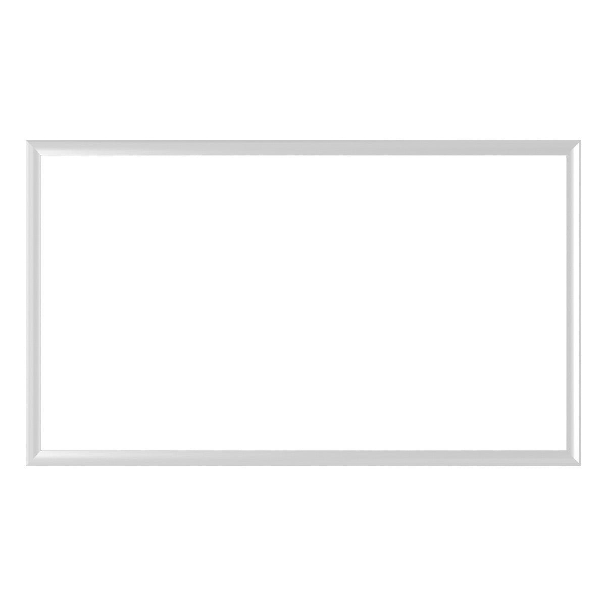 Deco TV Frames 55" Alloy Prismatic Frame for Samsung The Frame TV 2021-2024 (Pure White)