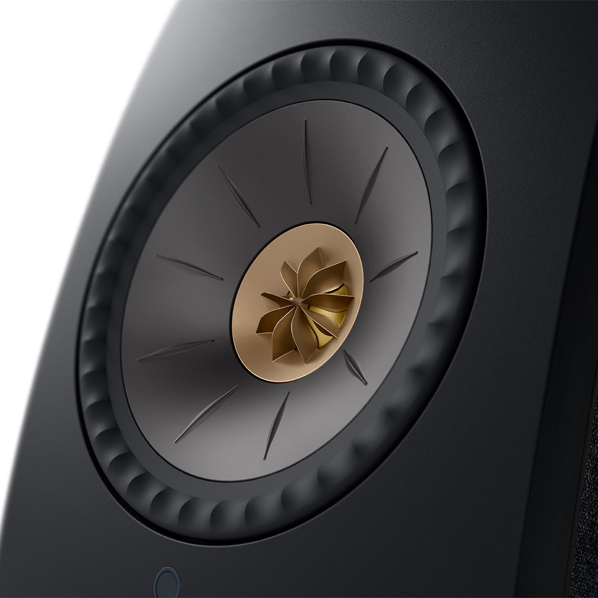 KEF LSX II Bookshelf Speakers - Pair (Black)