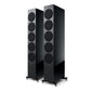 KEF Reference 5 Meta Floorstanding Speaker - Pair (High-Gloss Black/Grey)