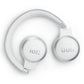 JBL Live 670NC Wireless On Ear Noise Cancelling Headphone Bundle with gSport Case (White)