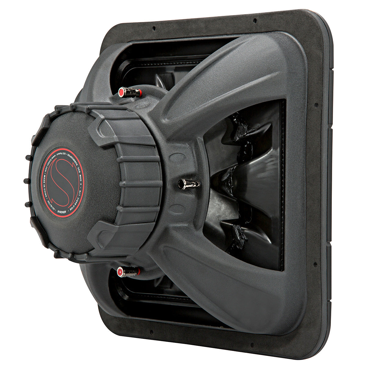 Kicker 46L7T124 12" Solo-Baric L7T Shallow-Mount Dual 4-Ohm Voice Coil Subwoofer