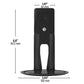 Sanus WSFME12 Fixed Speaker Wall Mounts for Sonos Ear 100 - Pair (Black)