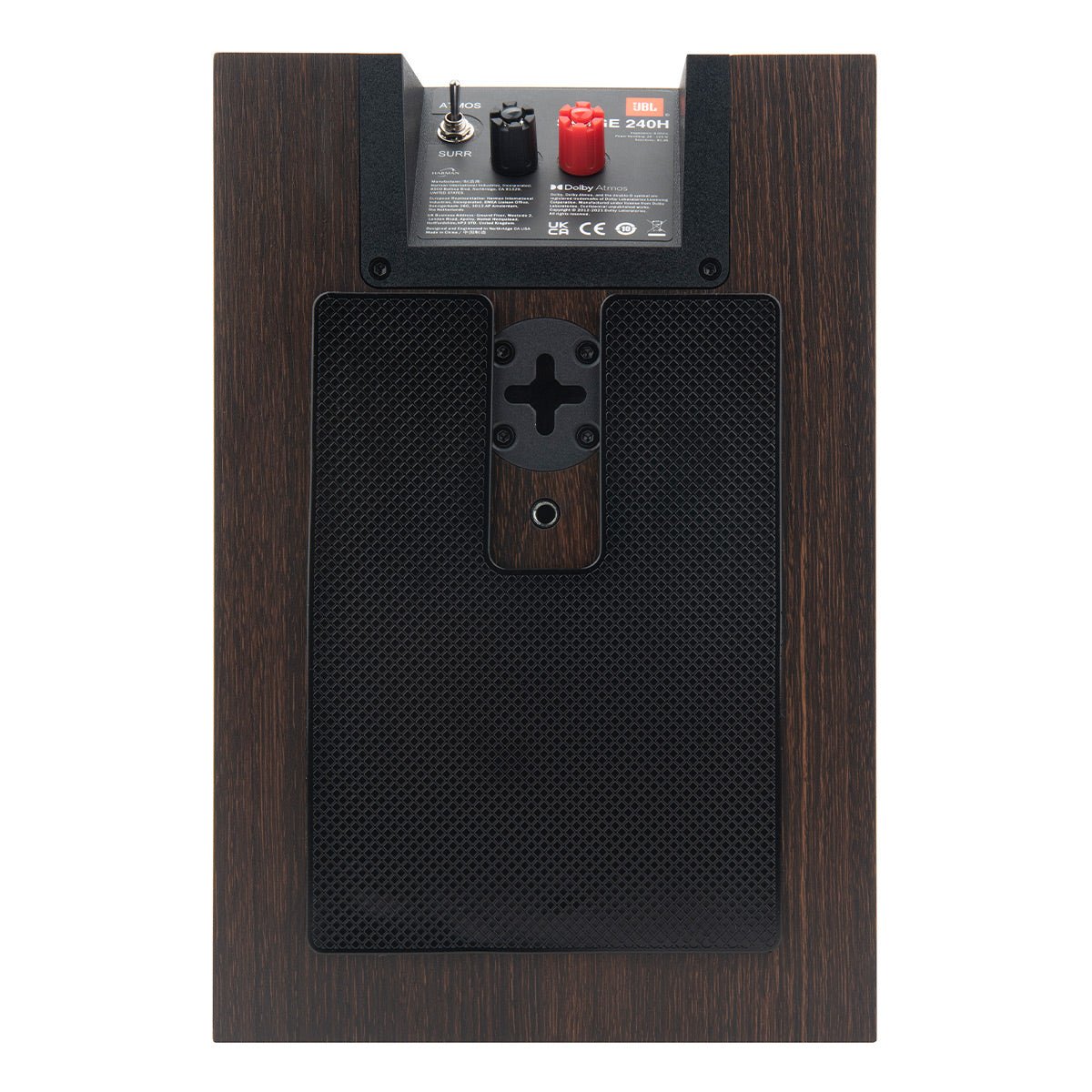 JBL Stage 2 240H 4.5 Inch Dolby Atmos Height Module - Pair (Espresso)