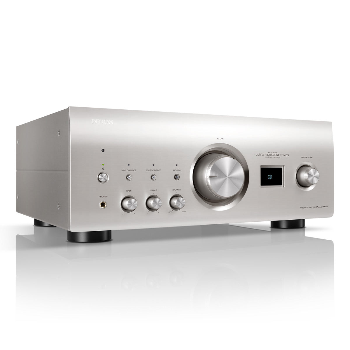 Denon PMA-3000NE Reference 2-Channel Integrated Amplifier (Silver)
