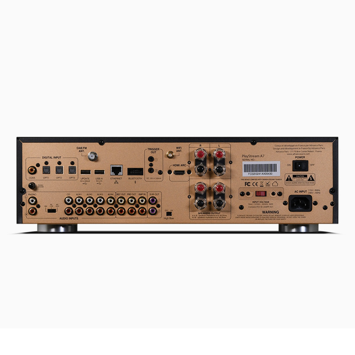 Advance Paris Playstream A7 Compact Integrated Amplifier