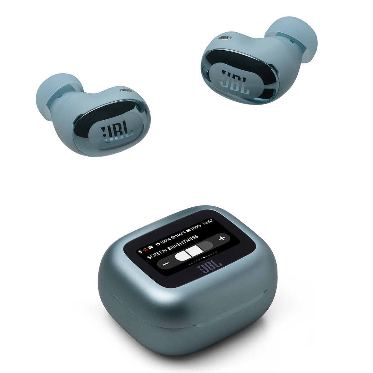 JBL Live Buds 3 True Wireless Noise Cancelling Earbud Bundle with gSport Case (Blue)
