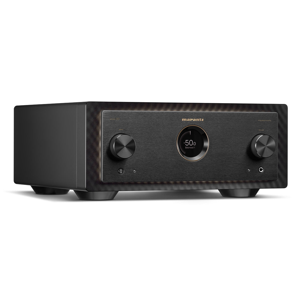 Marantz MODEL 10 Integrated Amplifier Bundle with Link 10n Streaming Preamplifier (Black)