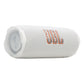 JBL FLIP 7 Waterproof Portable Speaker Bundle with gSport Carbon Fiber Case (White)