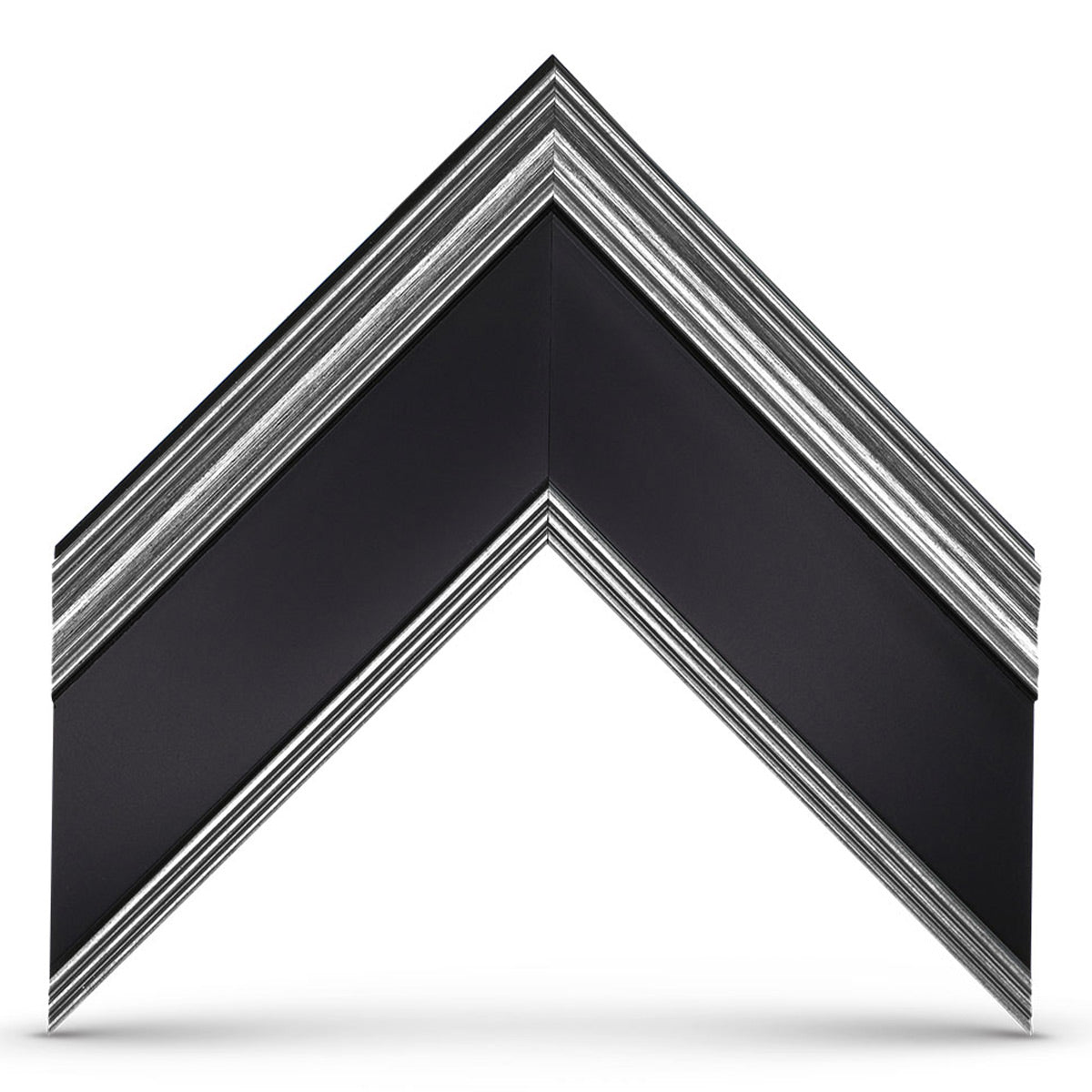 Deco TV Frames 55" Frame for Samsung The Frame TV 2021-2024 (Antique Silver & Black)