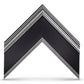 Deco TV Frames 55" Frame for Samsung The Frame TV 2021-2024 (Antique Silver & Black)