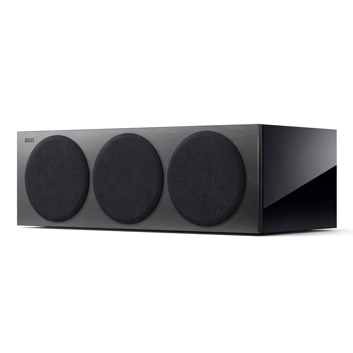 KEF Reference 2 Center Channel Speaker - Each (High-Gloss Black/Copper)