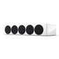 KEF Reference 4 Meta Center Channel Speaker (High-Gloss White/Champagne)