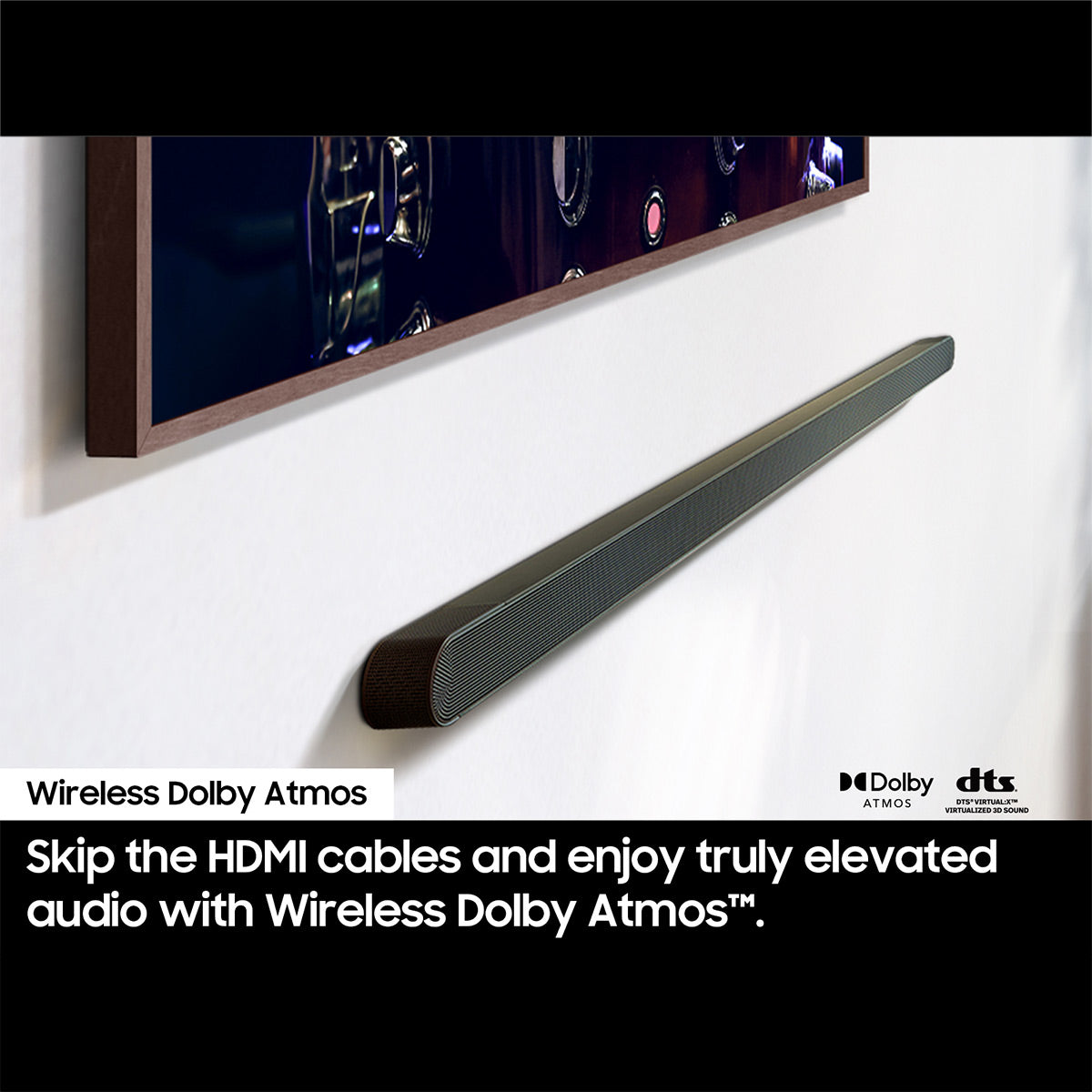 Samsung HW-S800D 3.1.2-Channel Soundbar with Wireless Subwoofer (Black)