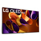 LG OLED83G4WUA 83" 4K UHD OLED evo G4 Smart TV with Flush Wall Mount Bracket