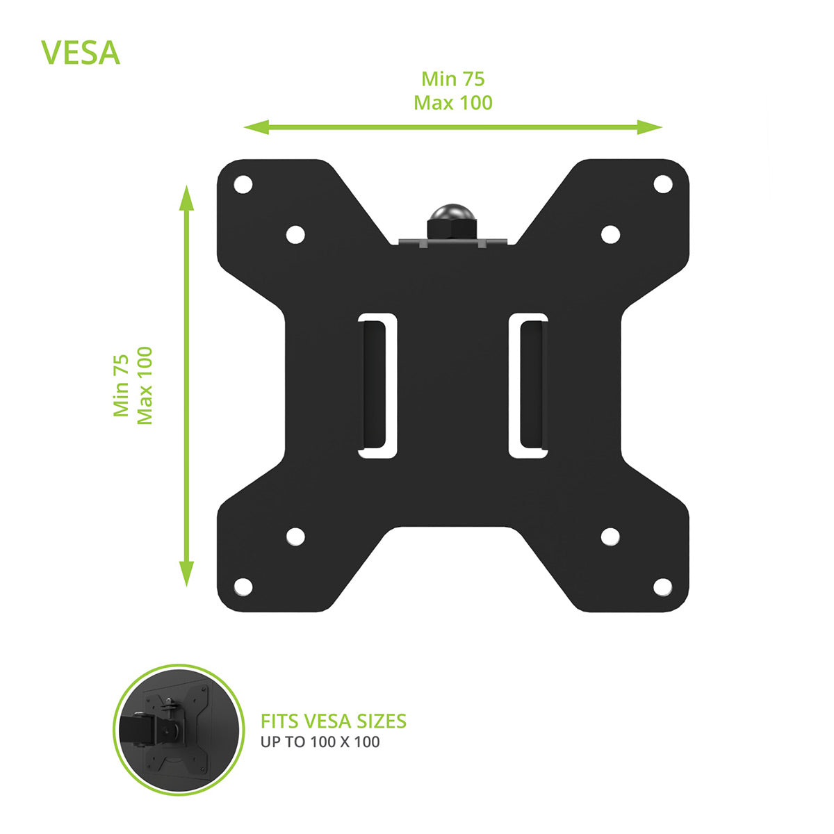 Kanto DML1000 Fully Adjustable Single Arm Desktop Monitor Mount