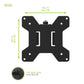 Kanto DML1000 Fully Adjustable Single Arm Desktop Monitor Mount