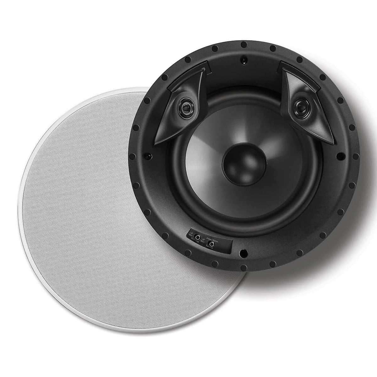 Polk Audio 80F/X-LS Vanishing 8" In Ceiling Speaker Pair with 14 Gauge Speaker Wire - 50 Feet