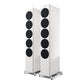 KEF Reference 5 Meta Floorstanding Speaker - Pair (High-Gloss White/Champagne)
