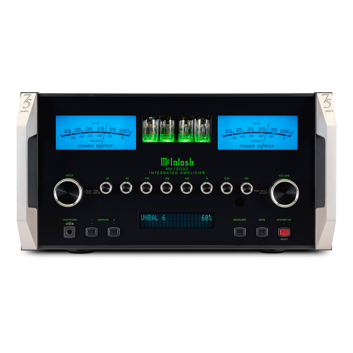 McIntosh MA12000 2-Channel Hybrid Integrated Amplifier (75th Anniversary Edition)