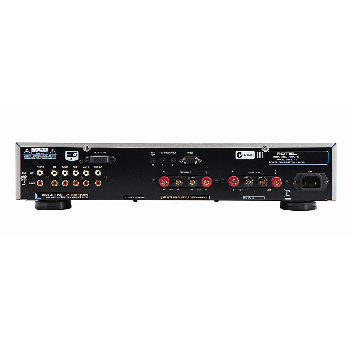 Rotel A11 MKII Integrated Amplifier (Black) World Wide Stereo