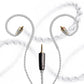 Meze Audio MMCX to 2.5mm Balanced Silver-Plated Headphone Cable - 3.9 ft.