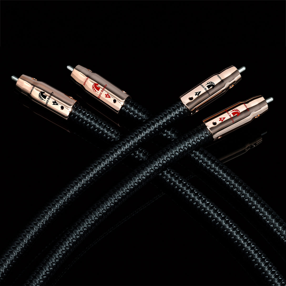 AudioQuest Black Beauty RCA Interconnect Cable - 4.92' (1.5m)