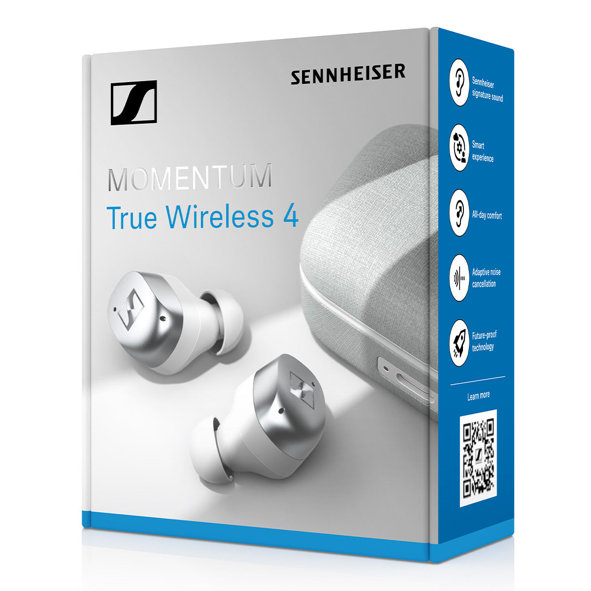 Sennheiser Momentum True Wireless 4 Earbuds (White Silver)