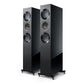 KEF Reference 3 Meta Floorstanding Speaker - Pair (High-Gloss Black/Grey)