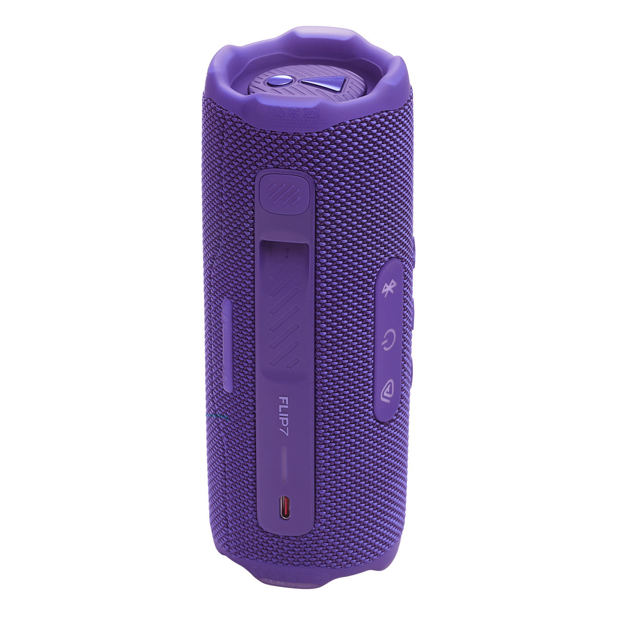 JBL Flip 7 Portable Bluetooth Speaker Bundle with Magnetic Mount (Purple)