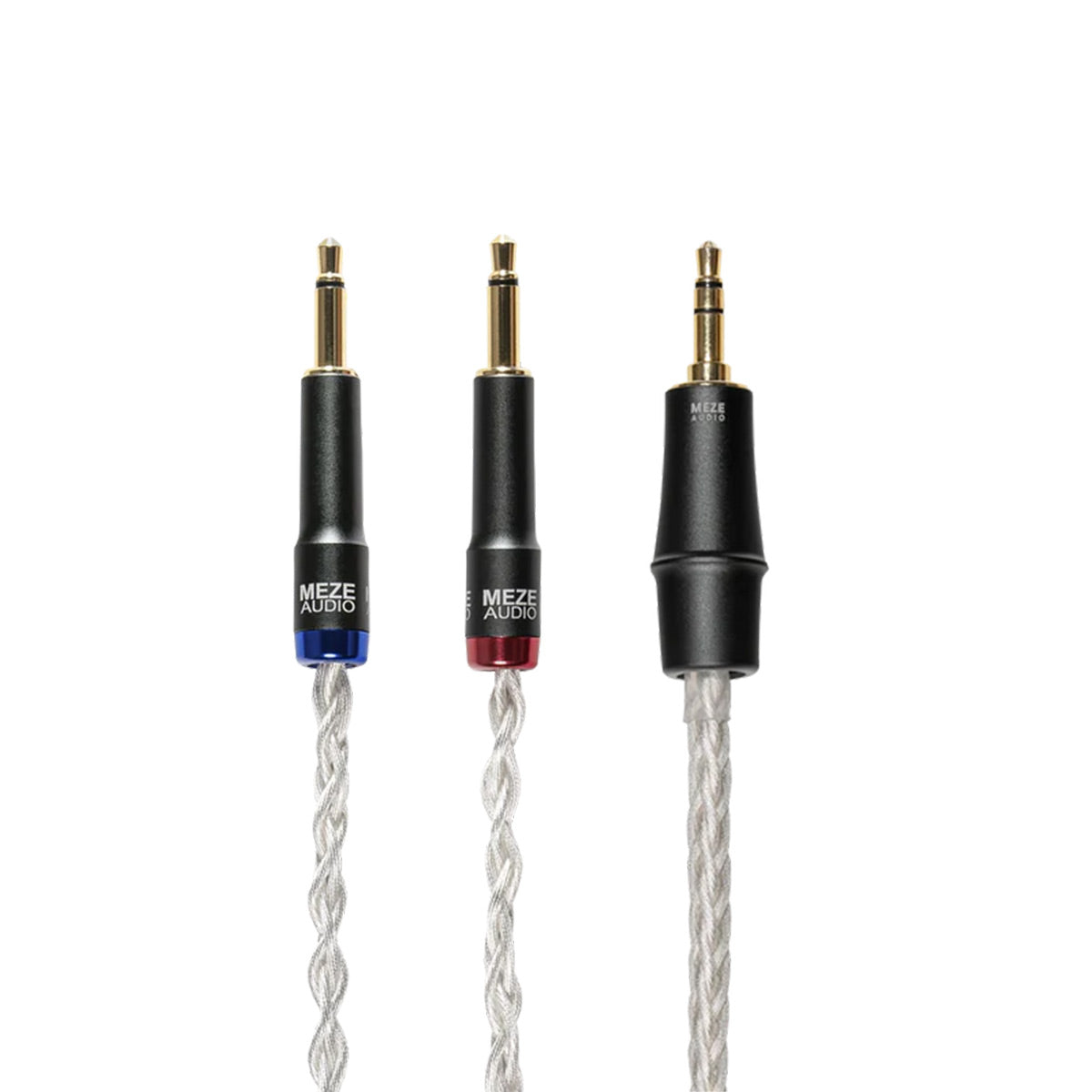 Meze Audio Mono 3.5mm to 3.5mm Silver Plated Cable - 4.2 ft.