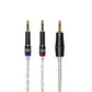 Meze Audio Mono 3.5mm to 3.5mm Silver Plated Cable - 4.2 ft.