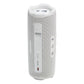 JBL Flip 7 Portable Bluetooth Speaker Bundle with Magnetic Mount (White)