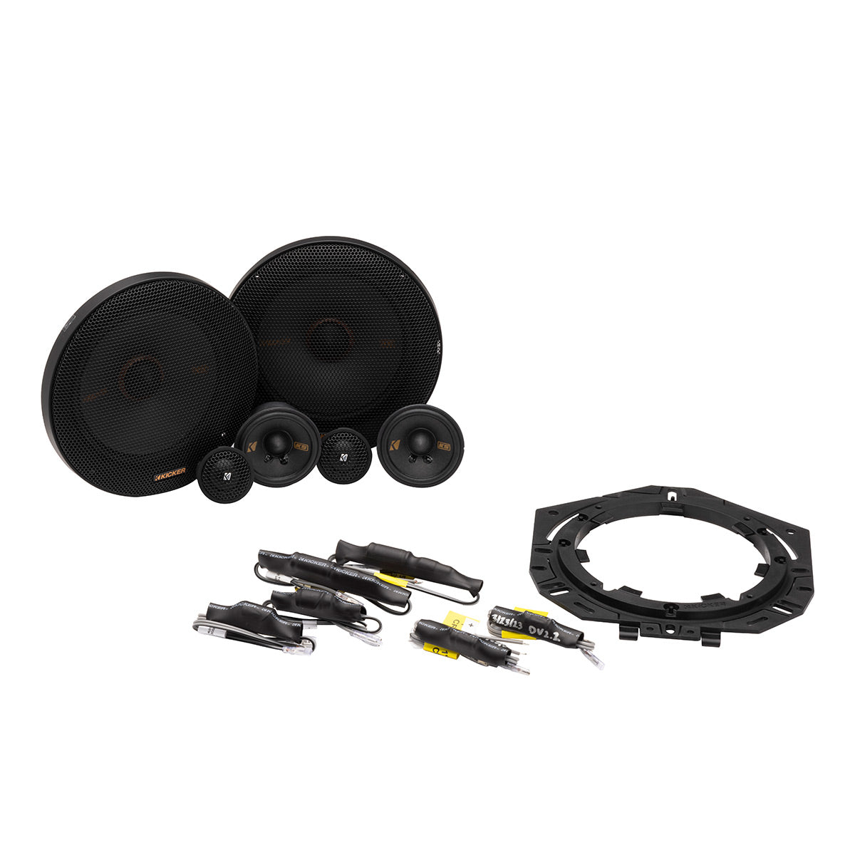 Kicker 51KSS365 6.5" KS Series 3-Way Component Speaker System