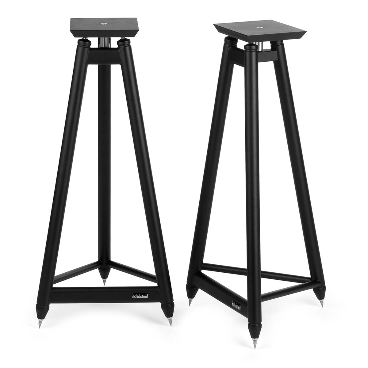 Solid Steel SS7 28" Speaker Stands Pair (Black) World Wide Stereo