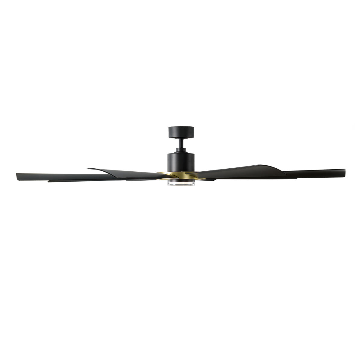 Modern Forms Aura Smart Ceiling Fan - 72" (Soft Brass/Matte Black)