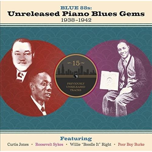 Blue 88s: Unreleased Piano Blues Gems (Various Artists) - Vinyl LP