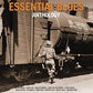 Vintage sepia-toned album cover featuring a man climbing onto a freight train car